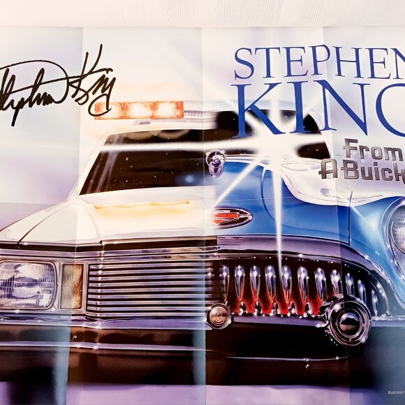 From A Buick 8, A Novel by Stephen King Hardcover Book with Poster - Picture 10 of 10